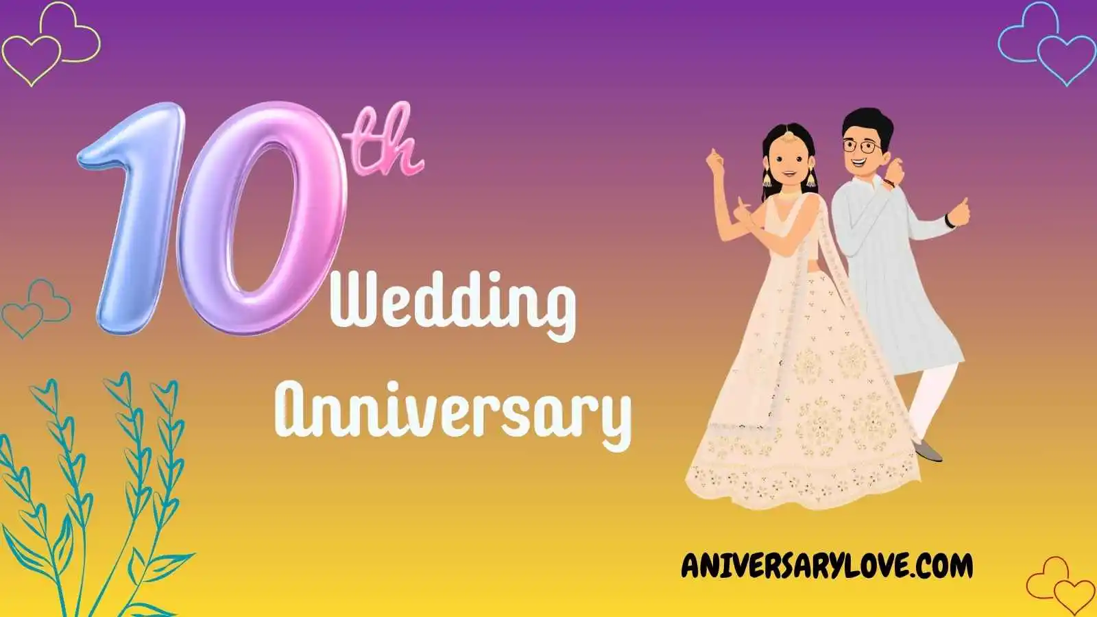 10th Wedding Anniversary