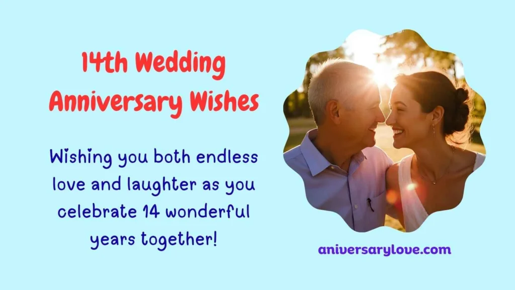 14th Wedding Anniversary Wishes