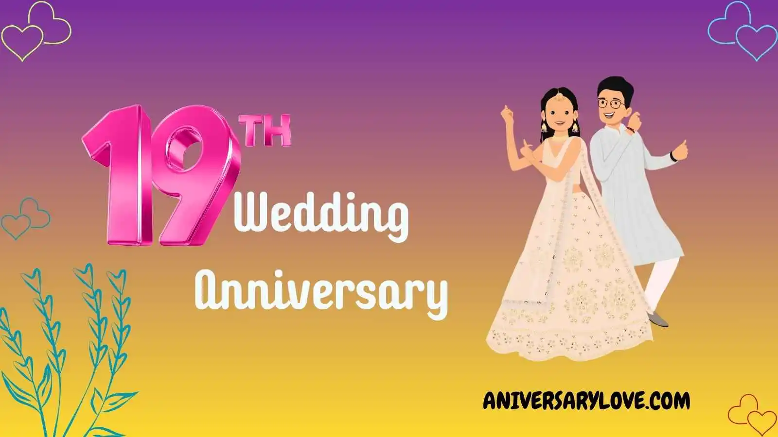 19th Wedding Anniversary