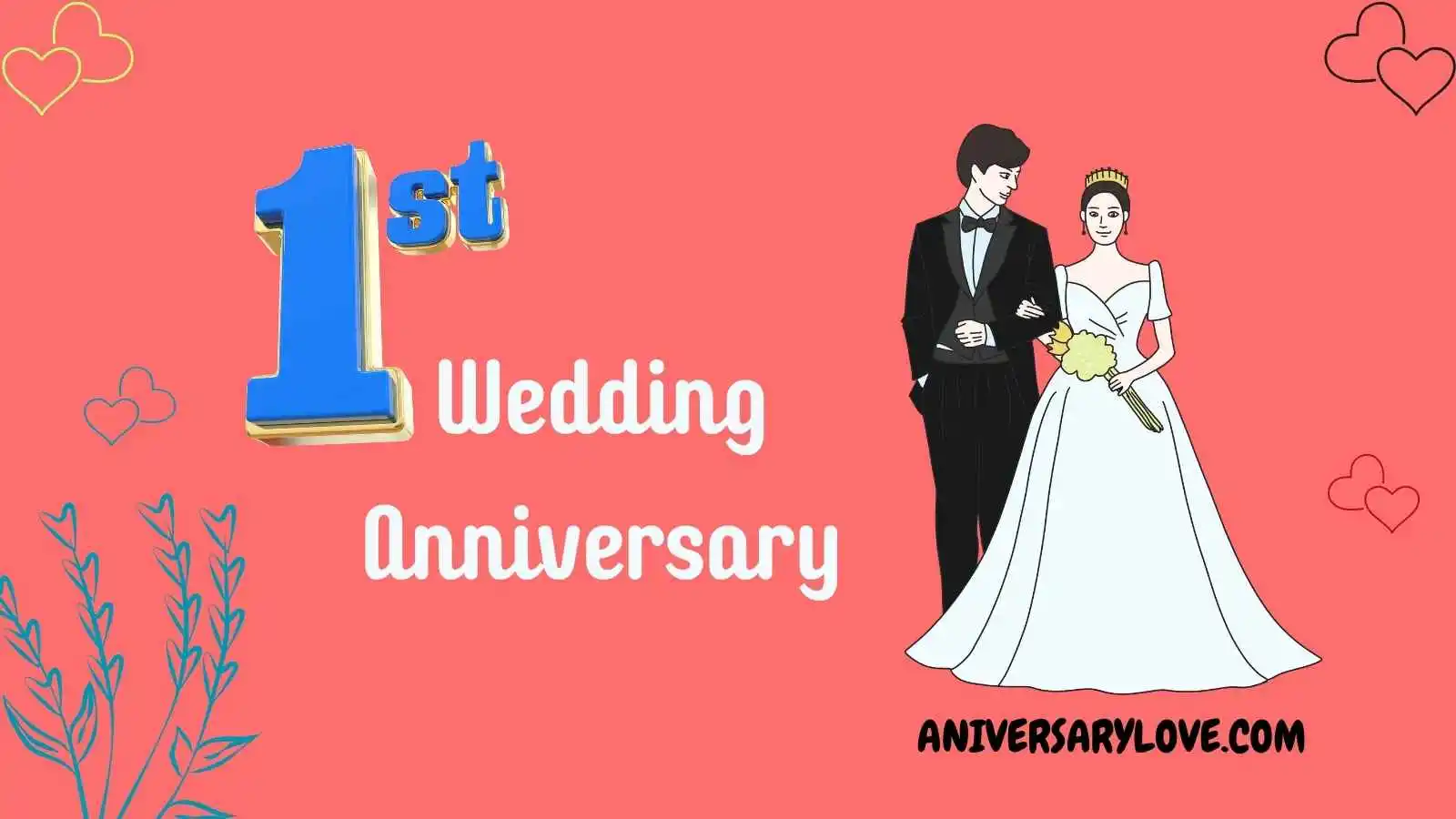1st Wedding Anniversary