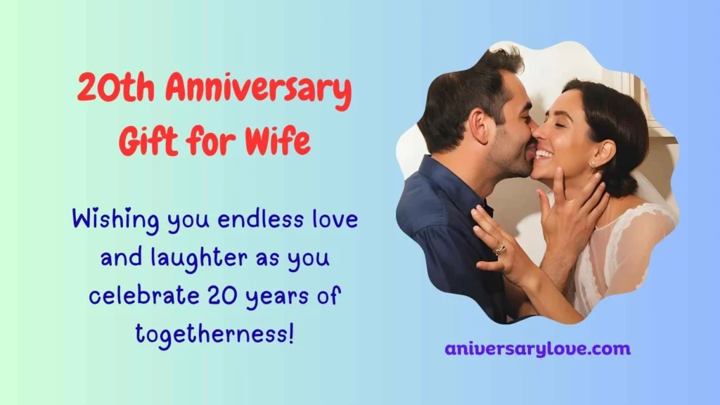 20th Anniversary Gift for Wife