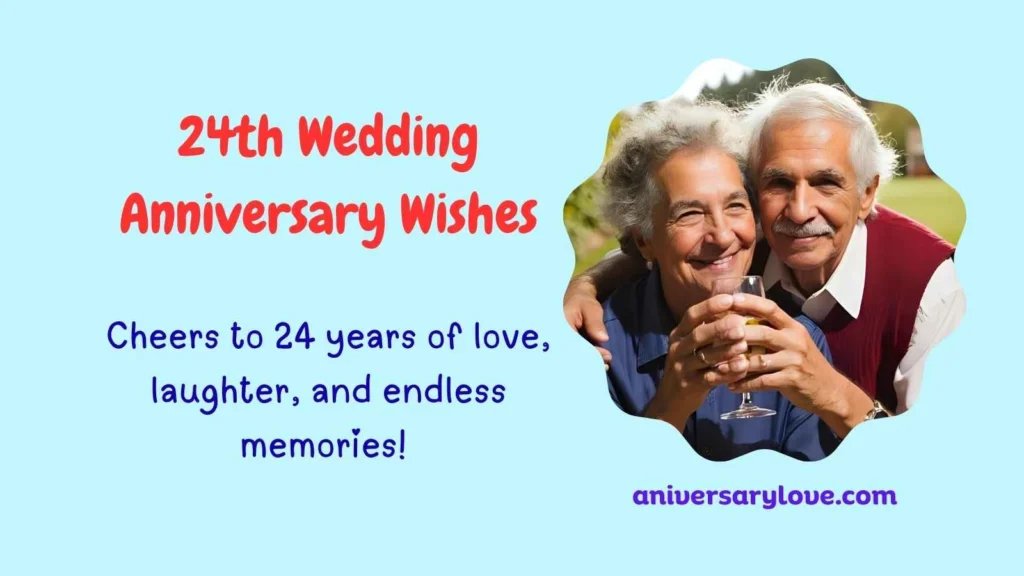 24th Wedding Anniversary Wishes