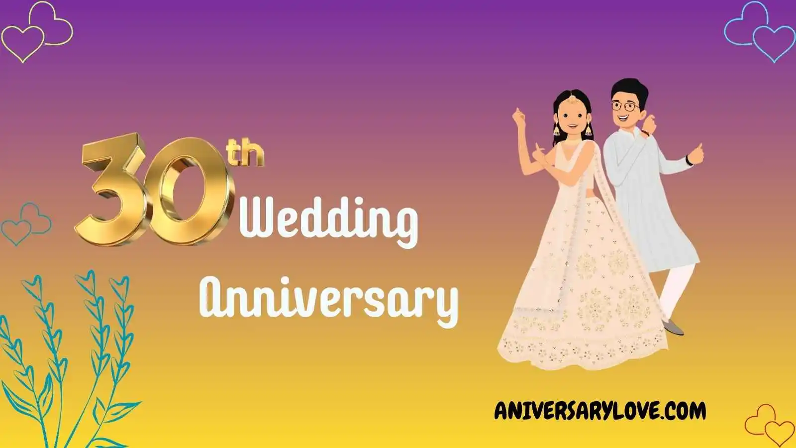 30th Wedding Anniversary