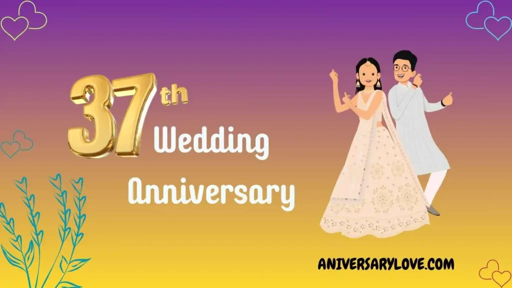 37th Wedding Anniversary Gift