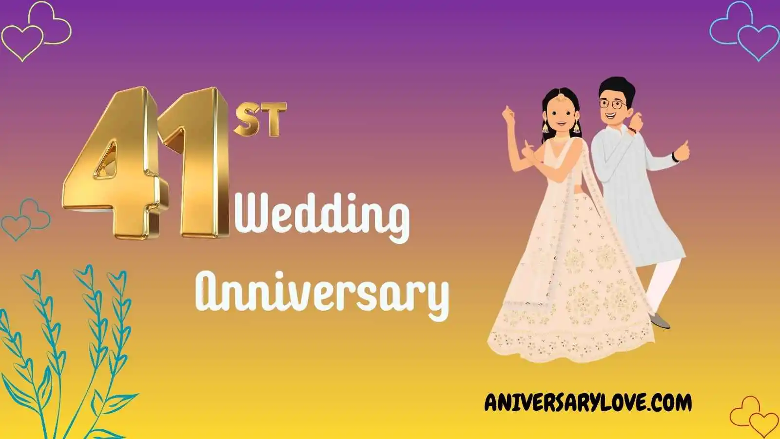 41st Wedding Anniversary