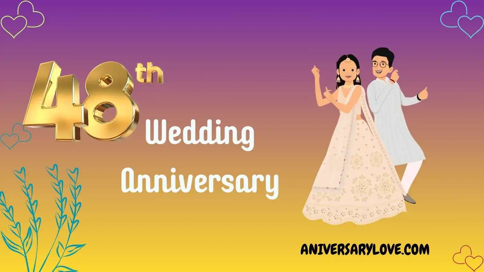 48th Wedding Anniversary