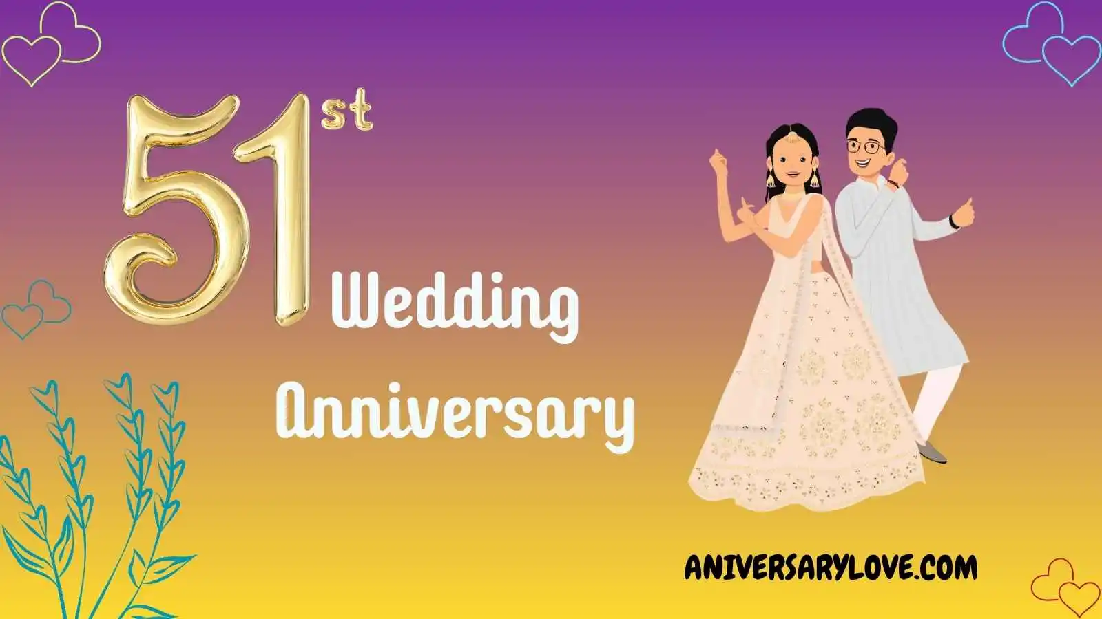 51st Wedding Anniversary