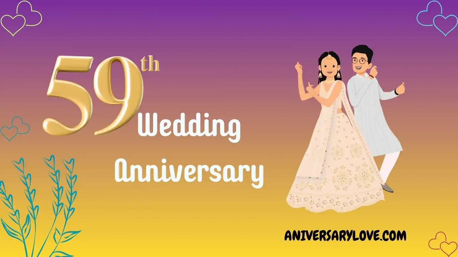 59th Wedding Anniversary