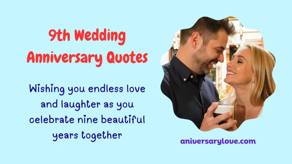 9th Wedding Anniversary Quotes