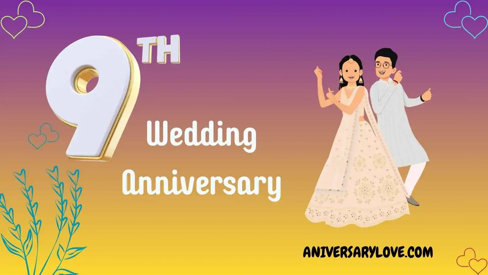 9th Wedding Anniversary
