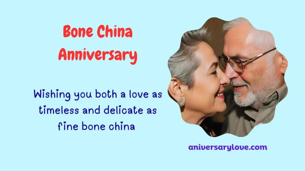 Bone China Anniversary