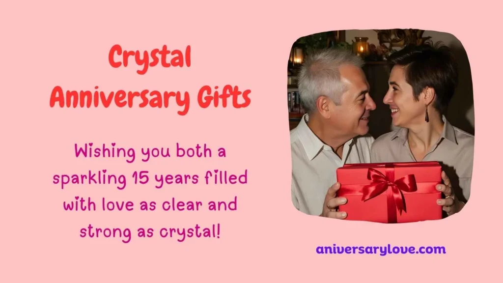 Crystal Anniversary Gifts
