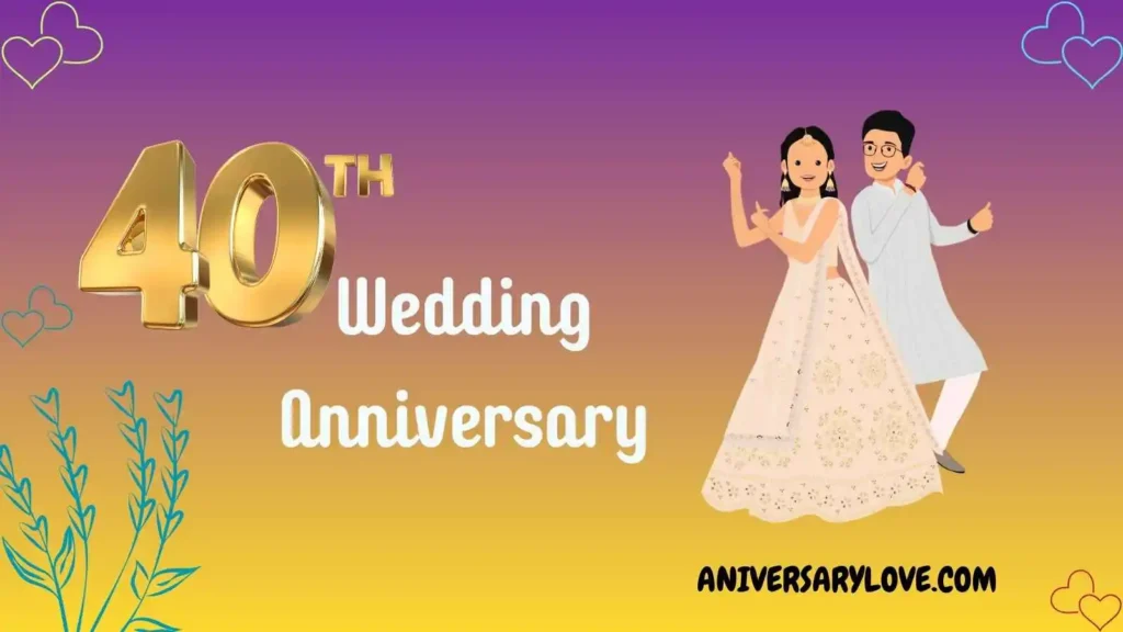 Happy 40th Anniversary