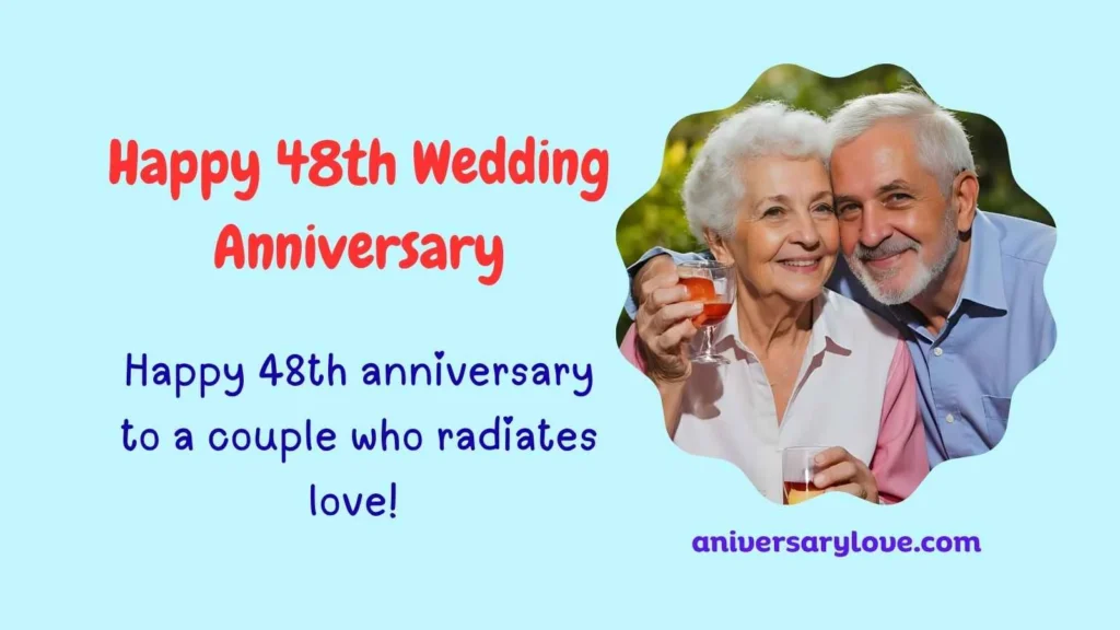 Happy 48th Wedding Anniversary