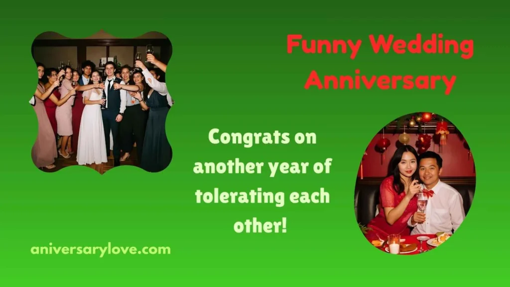 Funny Wedding Anniversary