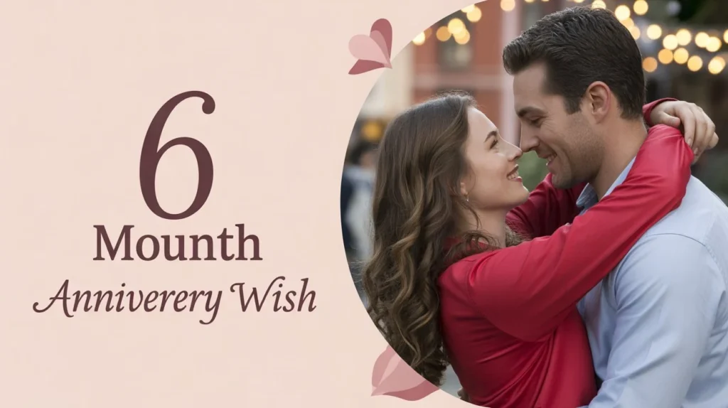 6 Month Marriage Anniversary Wishes for Husband