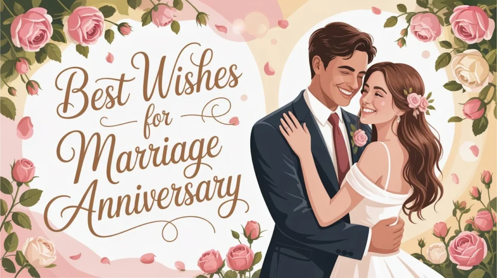 Romantic Anniversary Wishes for Husband/Wife