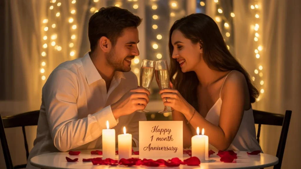 Short and Sweet 1 Month Anniversary Wishes