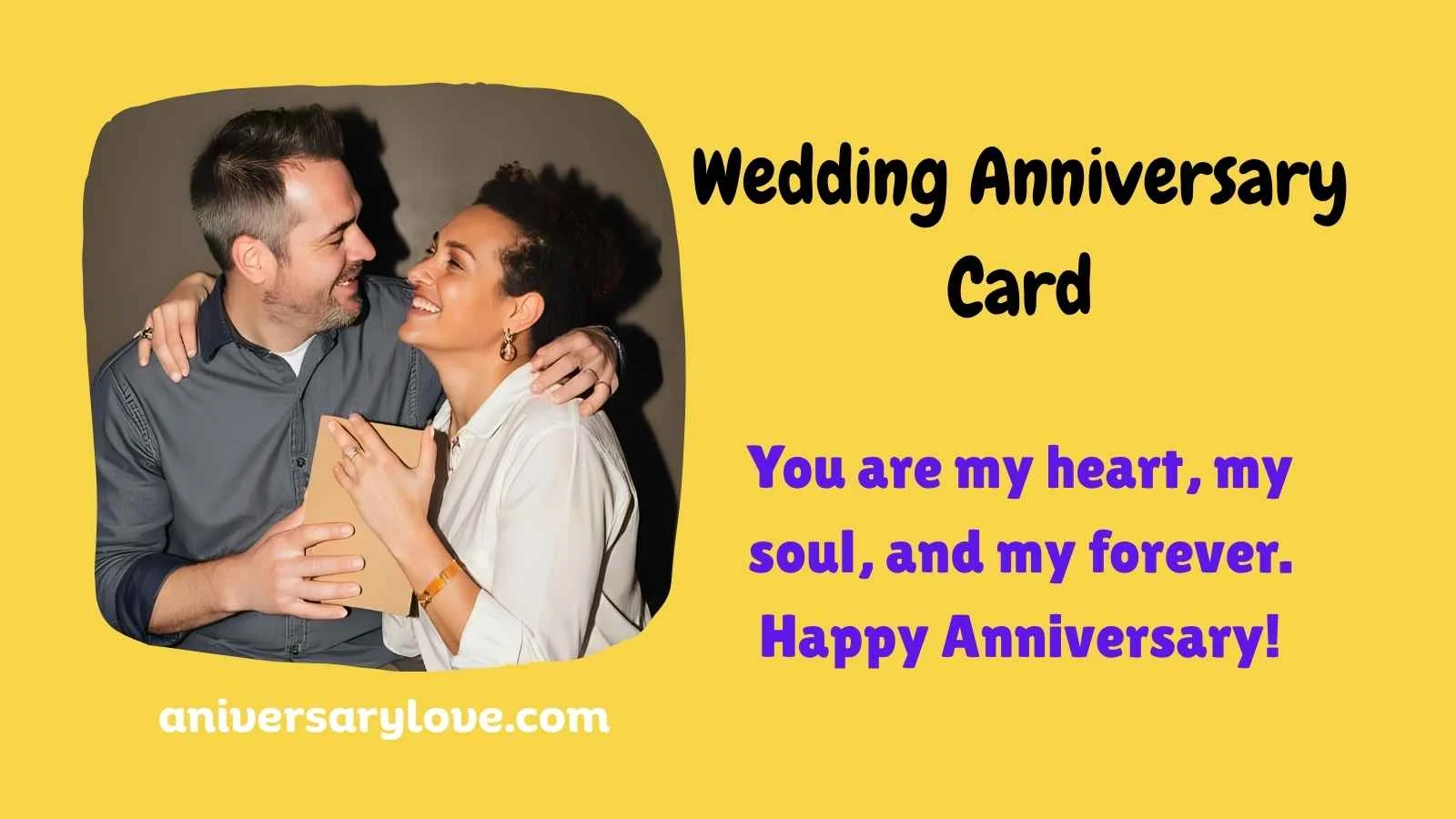 Wedding Anniversary Card