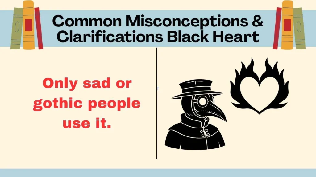 Common Misconceptions & Clarifications Black Heart