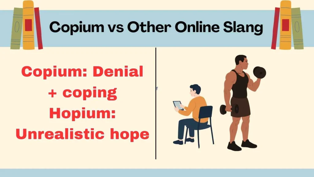 Copium vs Other Online Slang