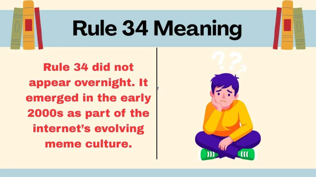 Origins and History of Rule 34