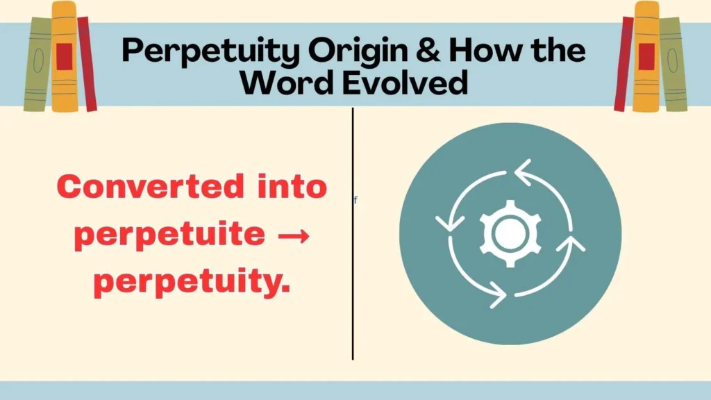 Perpetuity Origin & How the Word Evolved