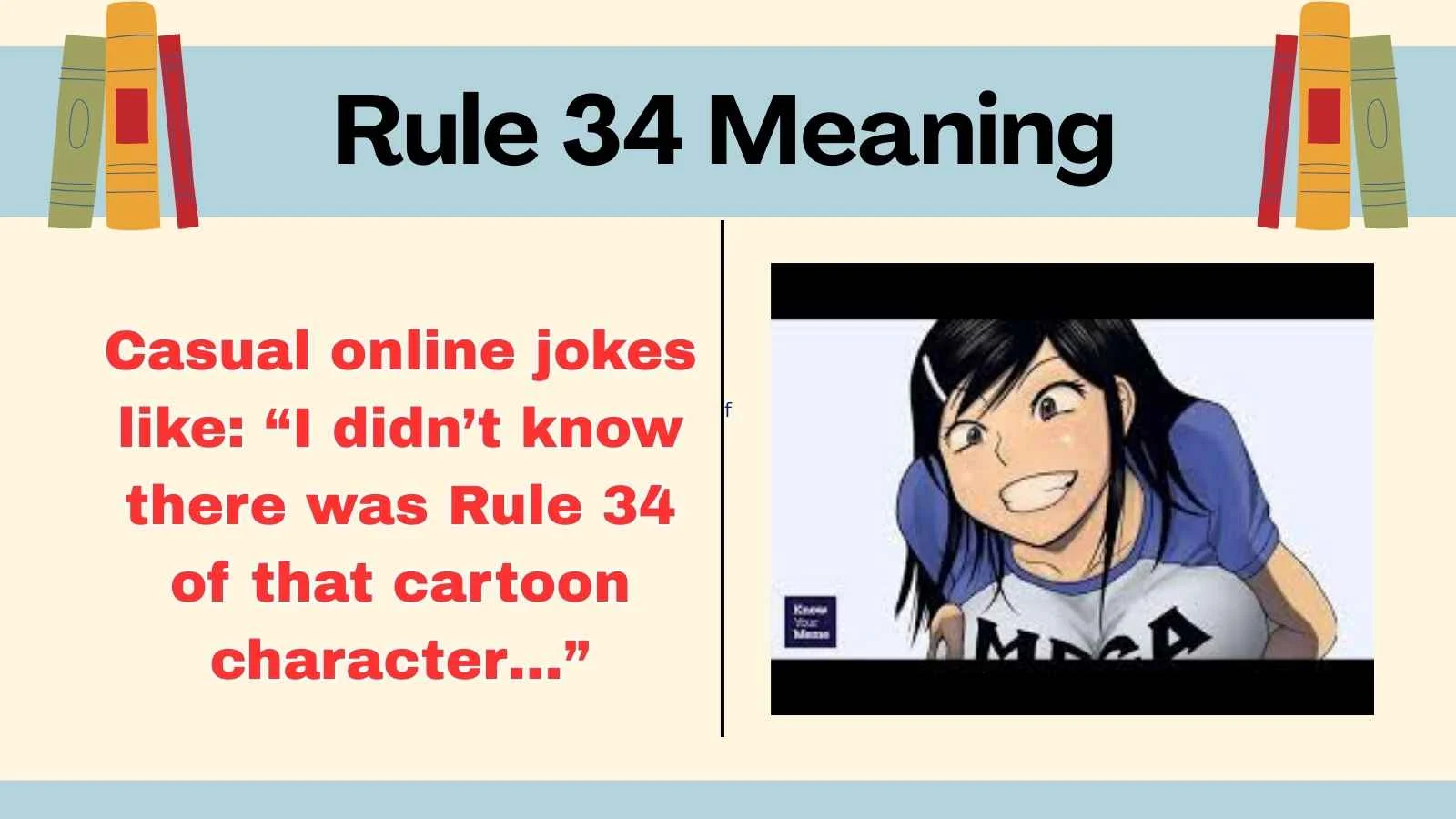 Rule 34 Meaning