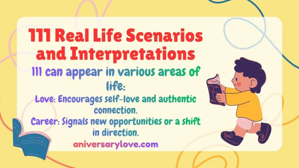 111 Real Life Scenarios and Interpretations