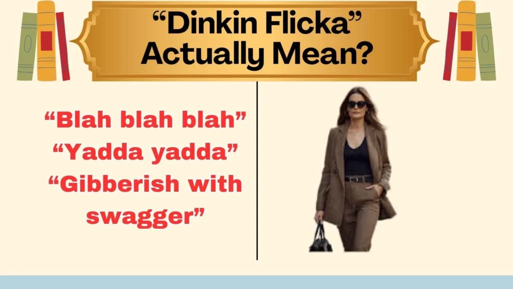“Dinkin Flicka” Actually Mean?