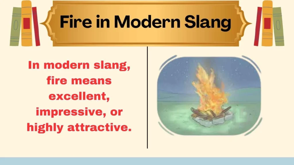 Fire in Modern Slang