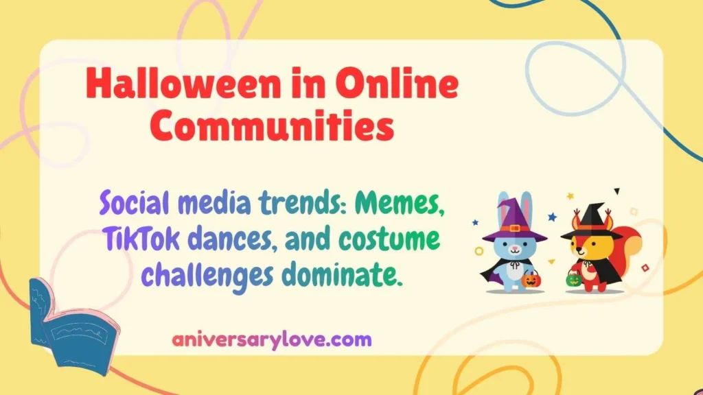 Halloween in Online Communities