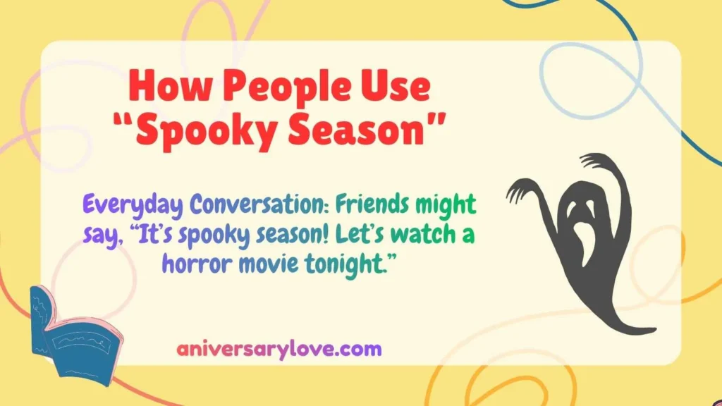 How People Use “Spooky Season”