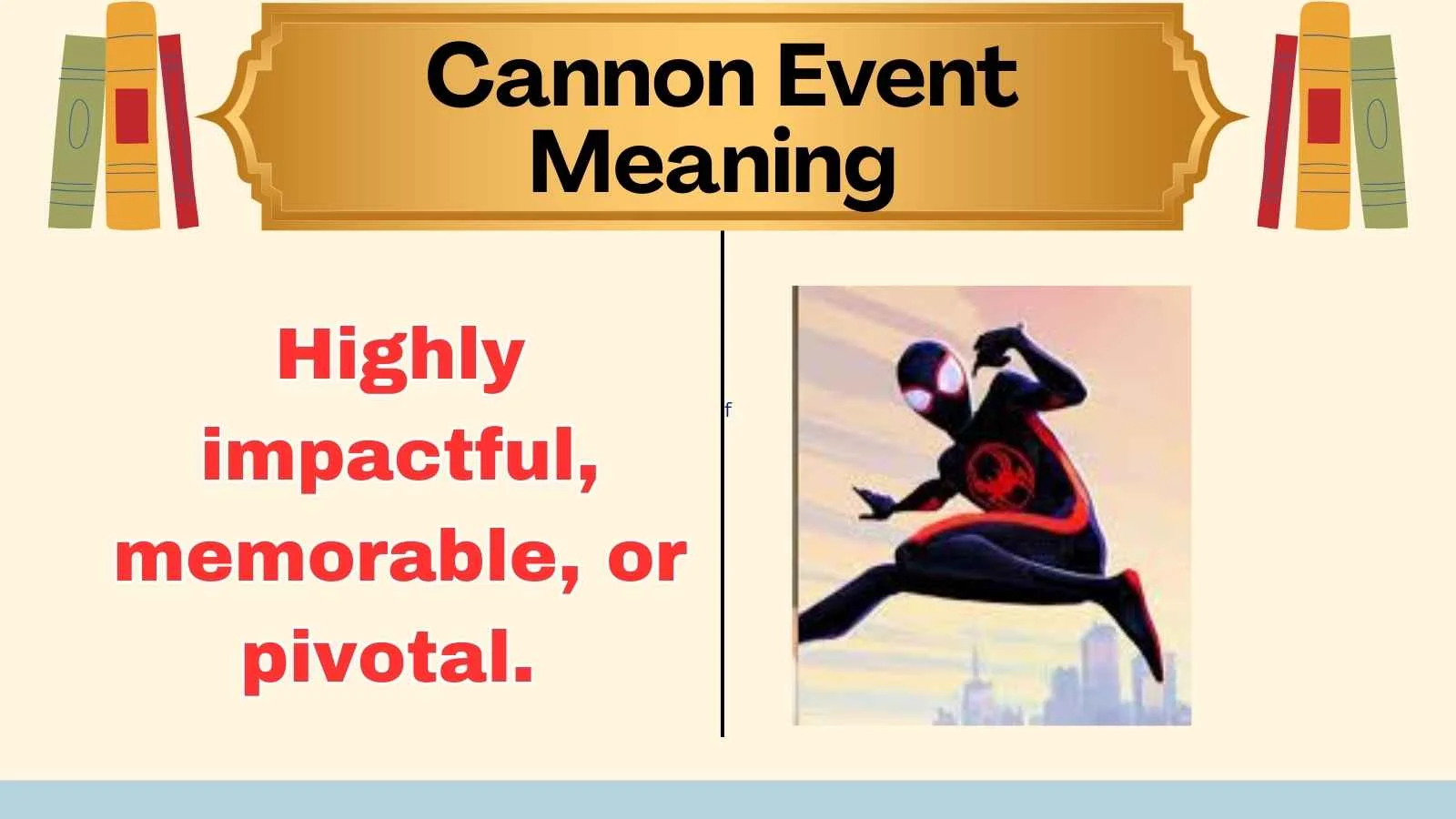 Cannon Event Meaning