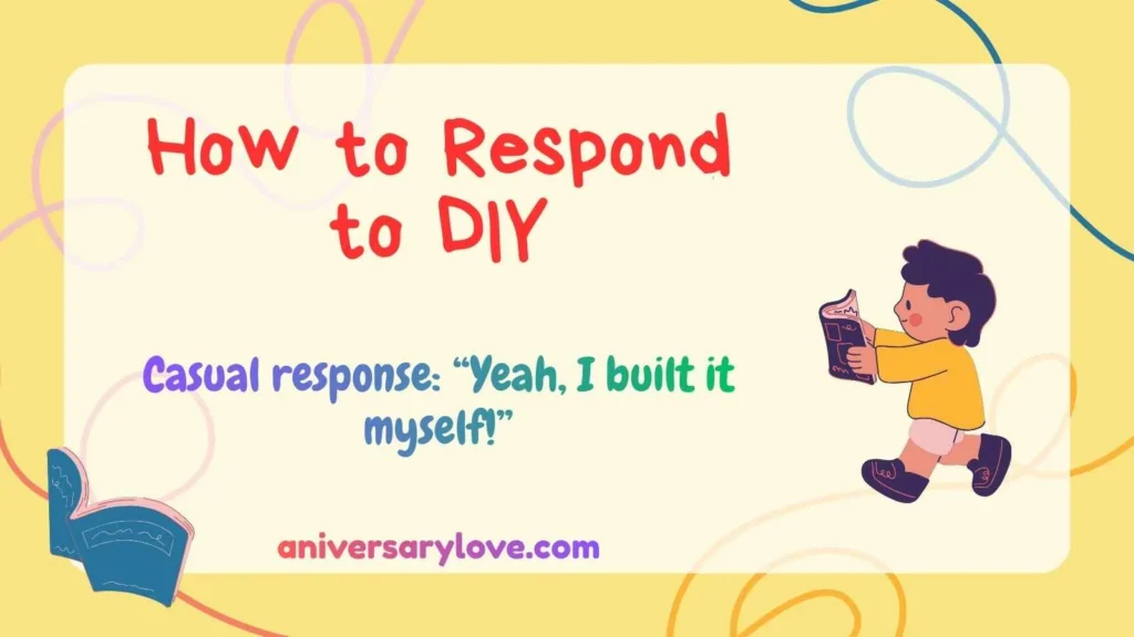 How to Respond to DIY