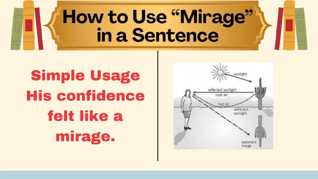How to Use “Mirage” in a Sentence