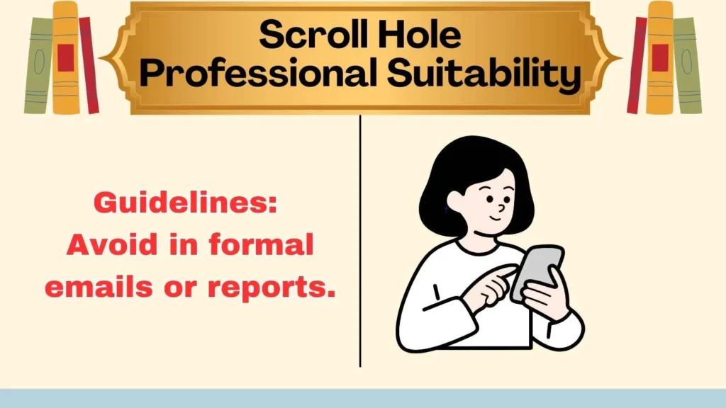 Scroll Hole Professional Suitability