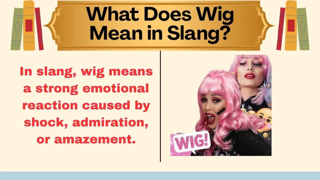 What Does Wig Mean in Slang?