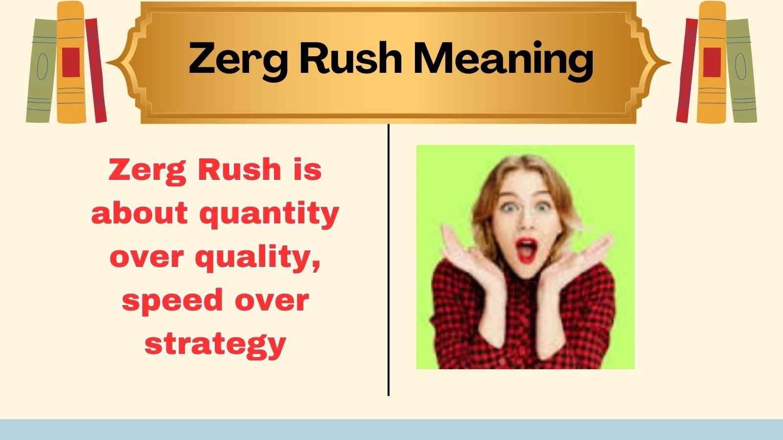 Zerg Rush Meaning