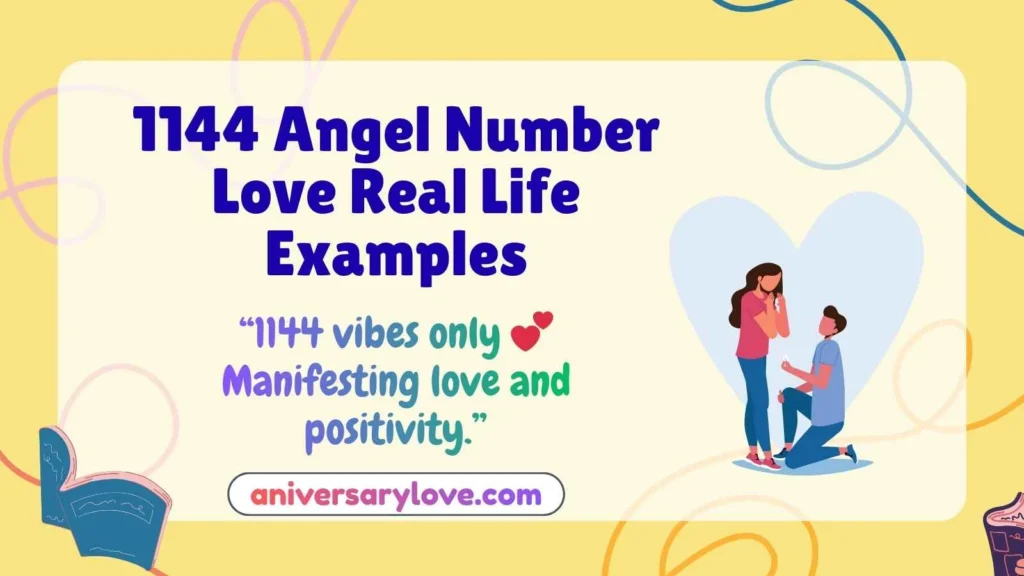 1144 Angel Number Love Real Life Examples