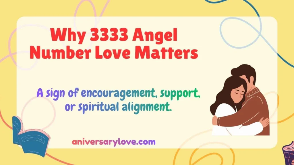 Why 3333 Angel Number Love Matters