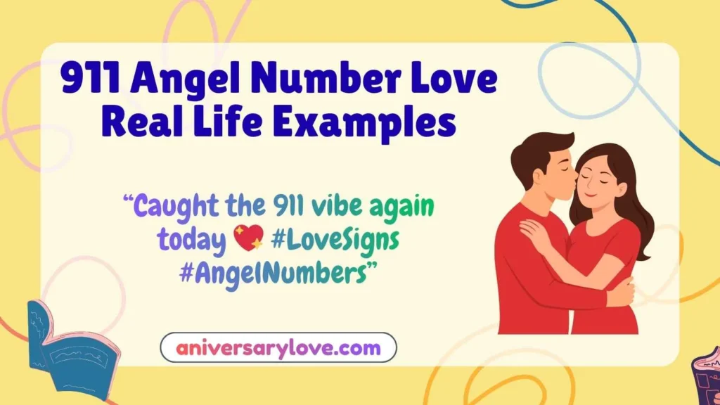 911 Angel Number Love Real Life Examples
