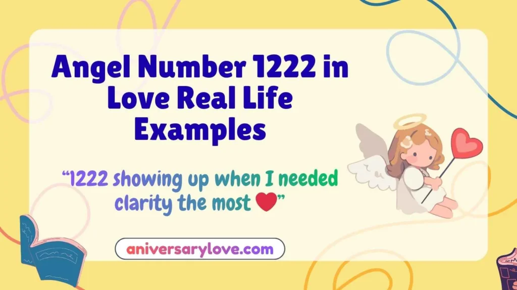 Angel Number 1222 in Love Real Life Examples