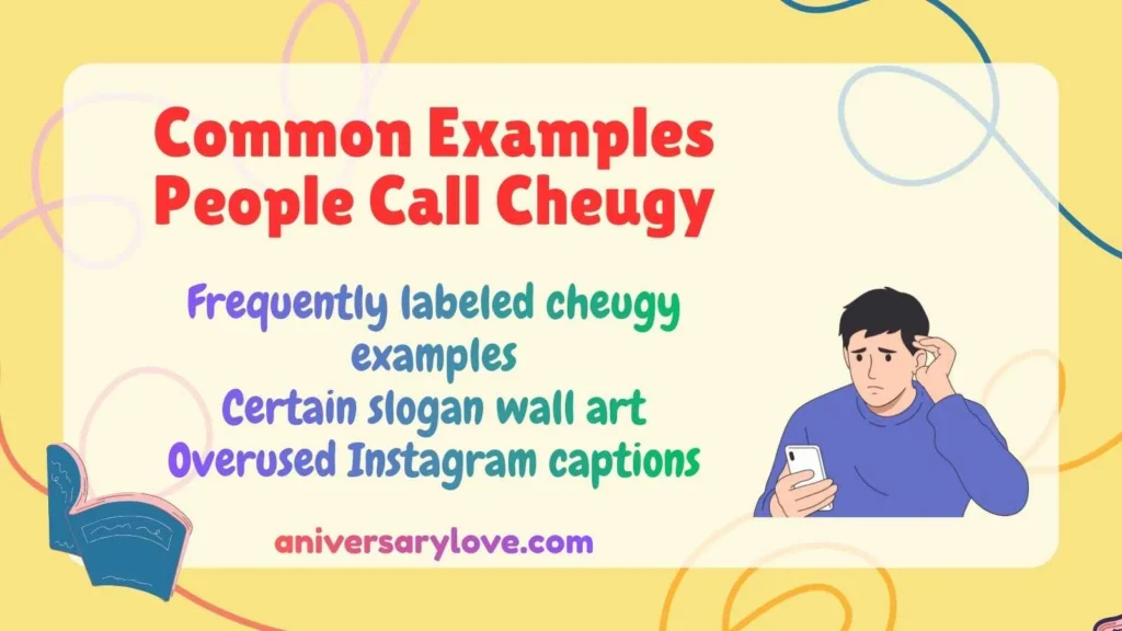 Common Examples People Call Cheugy