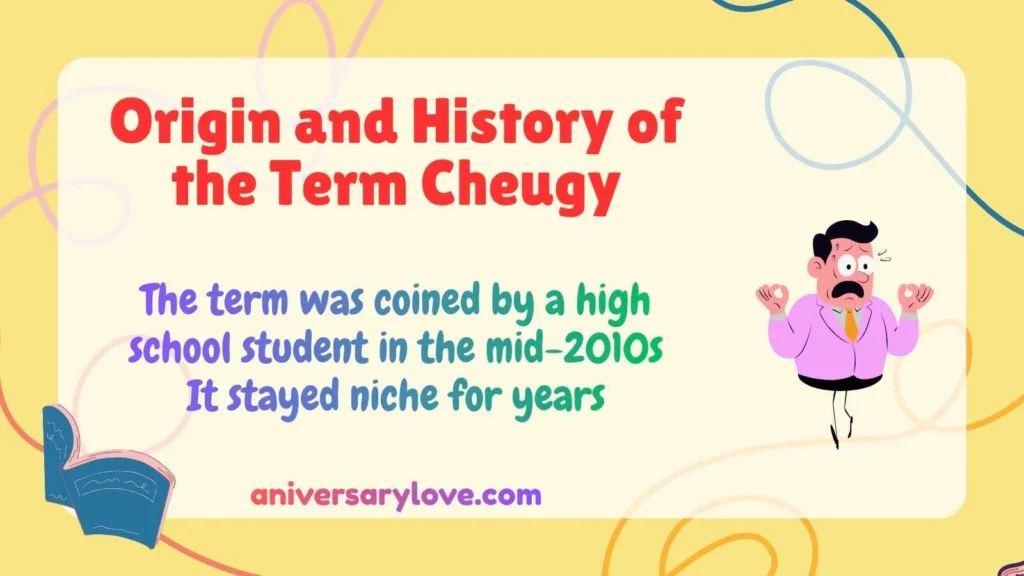 Origin and History of the Term Cheugy