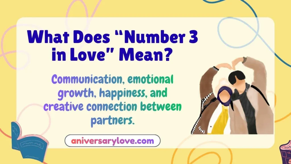 What Does “Number 3 in Love” Mean?