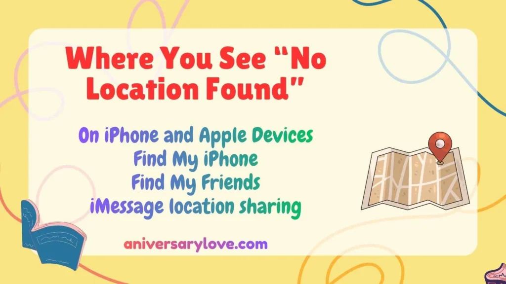 Where You See “No Location Found”