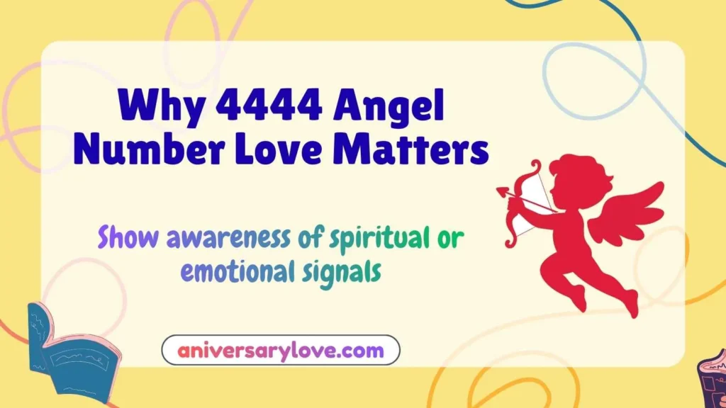 Why 4444 Angel Number Love Matters