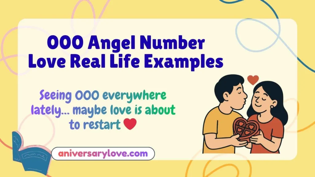 000 Angel Number Love Real Life Examples