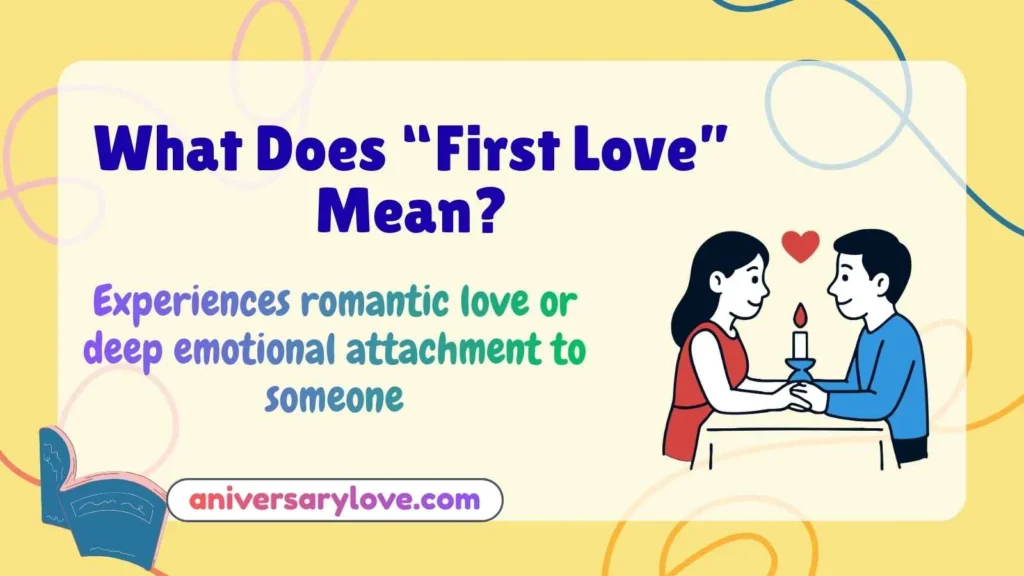 What Does “First Love” Mean?
